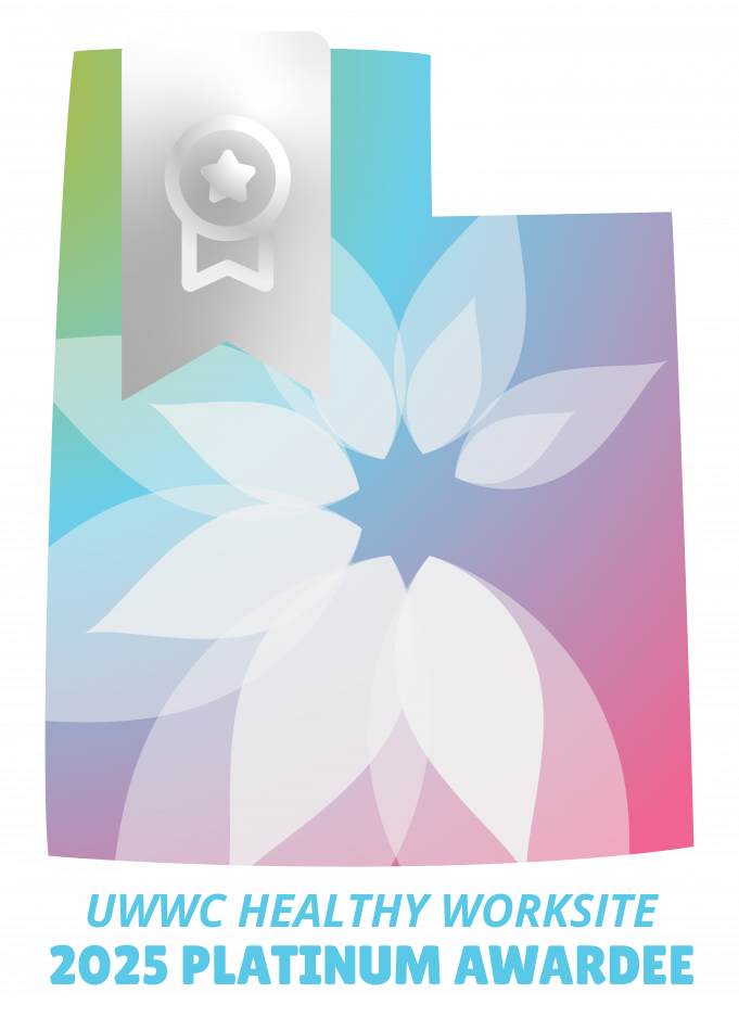 UWWC Healthy Worksite 2025 Platinum Badge