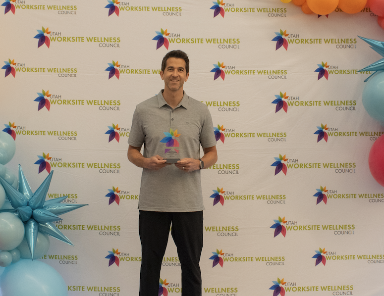 UWWC Healthy Worksite Award Celebration Photo of Brett Brown