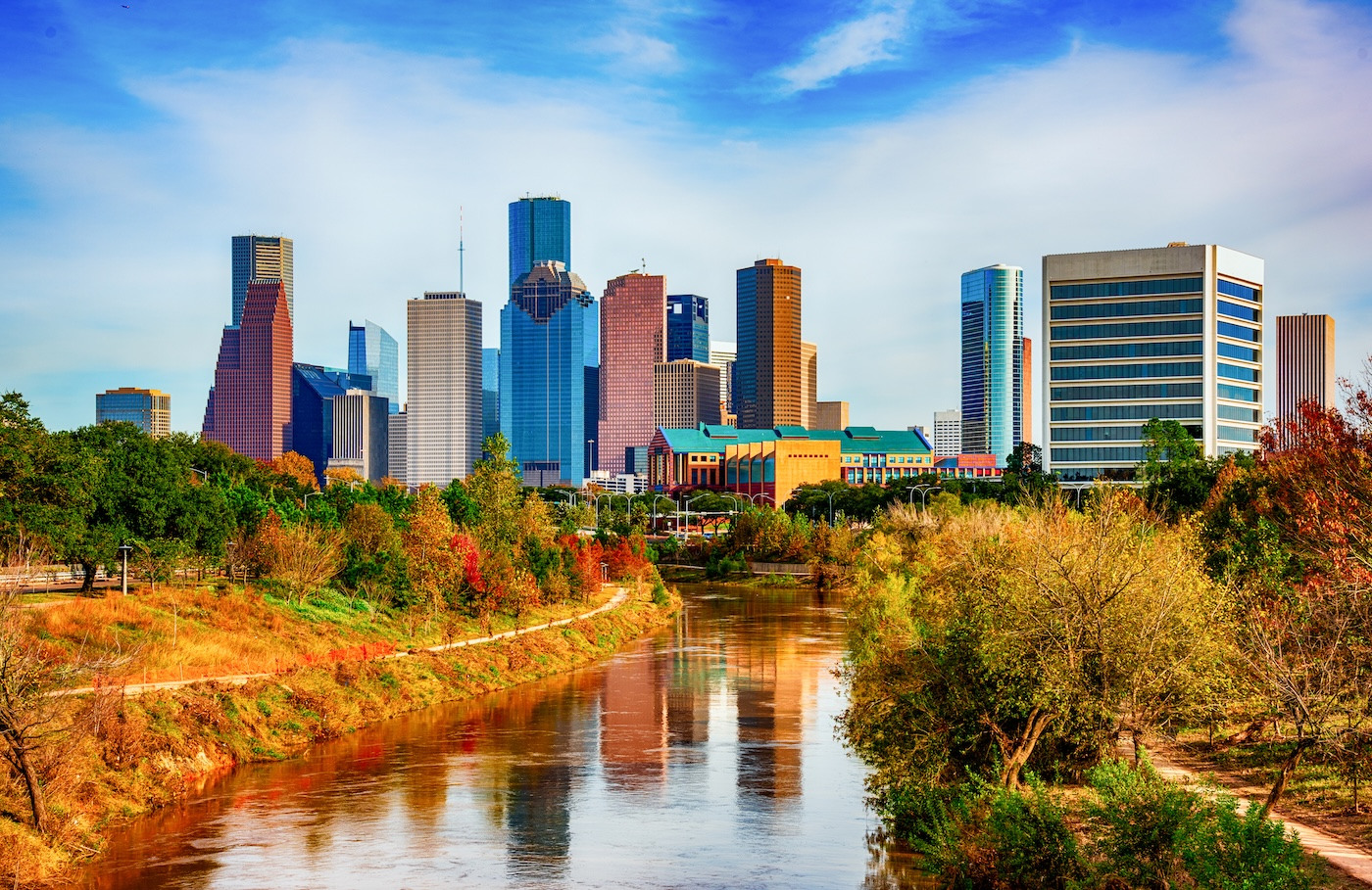 Skyline view of Houston, Texas