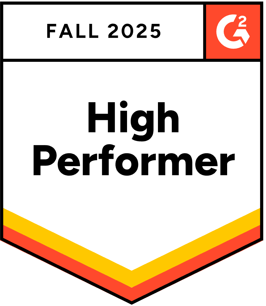 G2 High Performer - Fall 2025
